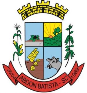 Arms (crest) of Abdon Batista (Santa Catarina)