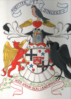 Arms of Nicholas Spencer Fitzroy Cram-Sinclair