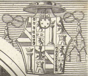 Arms (crest) of Camillo Massimi
