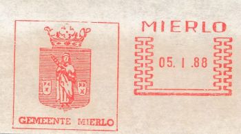 Wapen van Mierlo/Coat of arms (crest) of Mierlo