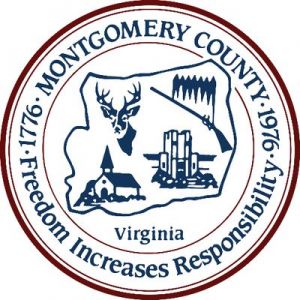 Seal (crest) of Montgomery County (Virginia)