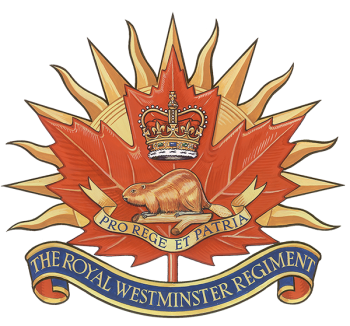 Coat of arms (crest) of the The Royal Westminister Regiment, Canadian Army