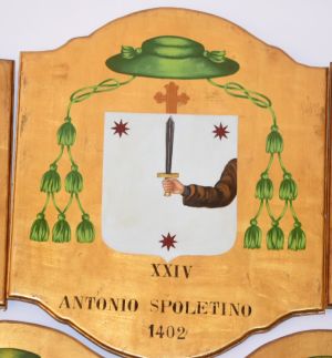 Arms (crest) of Antonio Spoletino
