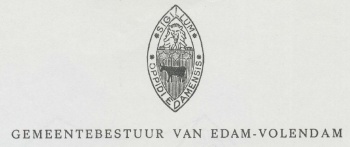 Wapen van Edam-Volendam