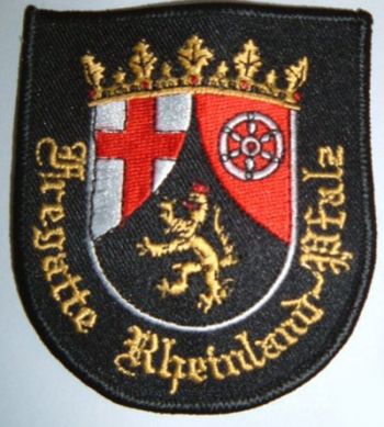 Coat of arms (crest) of the Frigate Rheinland-Pfalz, German Navy