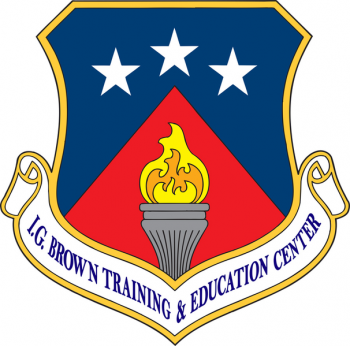 Coat of arms (crest) of the I.G. Brown Training and Education Center, US Army