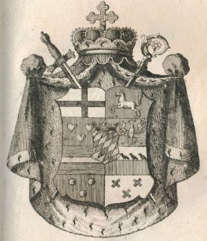 Arms (crest) of Max Friedrich von Königsegg und Rothenfels