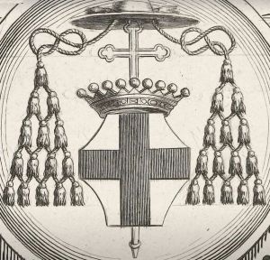 Arms (crest) of Claude de Saint-Georges