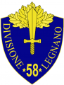 58th Infantry Division Legnano, Italian Army.png