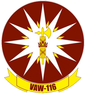 Carrier Airborne Early Warning Squadron (VAW) - 116 Sea Kings, US Navy.png