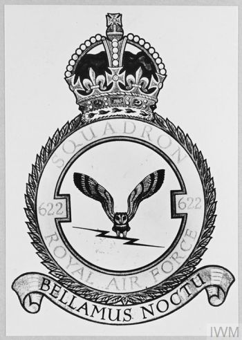 Coat of arms (crest) of the No 622 Squadron, Royal Air Force