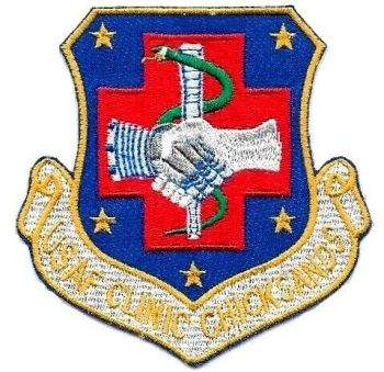 Coat of arms (crest) of the USAF Clinic Chicksands, US Air Force