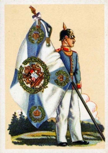 Coat of arms (crest) of Royal Bavarian 20th Infantry Regiment Prince Rupprecht, Germany
