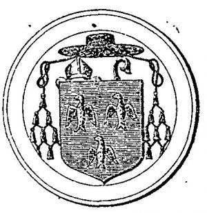 Arms (crest) of Pierre-Louis Cazet de Vautorte
