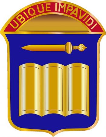 Coat of arms (crest) of 420th Infantry Regiment, US Army