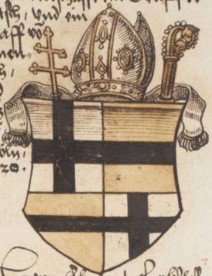 Arms of Dietrich von Moers