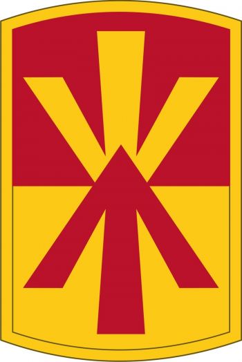 Arms of 11th Air Defense Brigade, US Army
