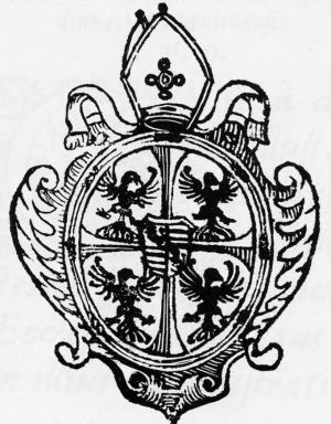 Arms (crest) of Francesco Gonzaga (bishop)