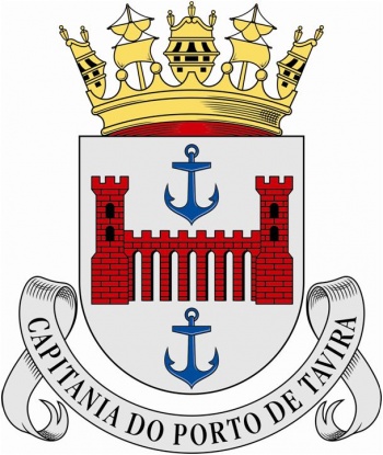 Coat of arms (crest) of the Harbour Captain of Tavira, Portuguese Navy