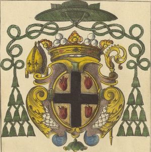 Arms (crest) of Ennemond-Flodoard Moret de Bourchenu