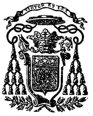 Arms (crest) of Bertrand-Sévère Mascarou-Laurence