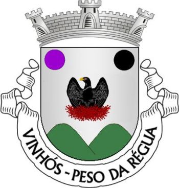 Brasão de Vinhós (Peso da Régua)/Arms (crest) of Vinhós (Peso da Régua)