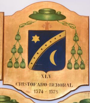 Arms of Cristóbal Berrocal