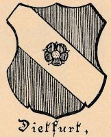 Wappen von Dietfurt an der Altmühl / Arms of Dietfurt an der Altmühl