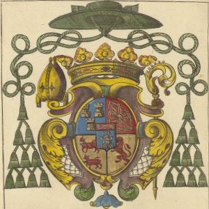 Arms (crest) of Louis-Pierre de La Tour du Pin-Montauban