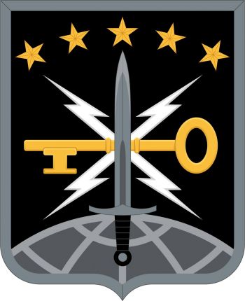 Arms of 1st Multi-Domain Effects Battalion, US Army