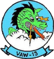Carrier Airborne Early Warning Squadron (VAW) - 13 Zappers, US Navy.png