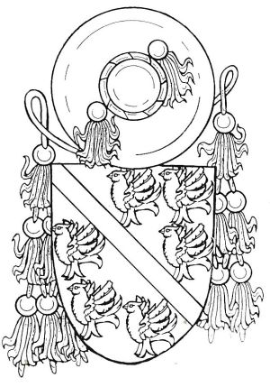 Arms (crest) of Gervais Jeancolet de Clinchamp