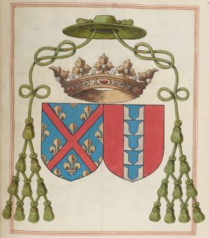 Arms of Charles d’Escars de Pérusse
