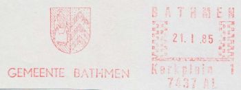 Wapen van Bathmen/Coat of arms (crest) of Bathmen