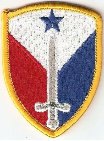 Arms of 407th Support Brigade, US Army