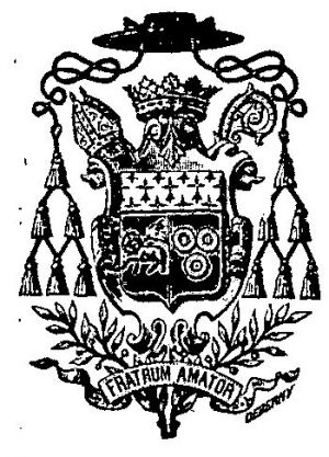 Arms of Amédée-Jean-Baptiste Latieule