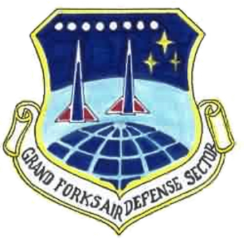Coat of arms (crest) of the Grand Forks Air Defense Sector, US Air Force