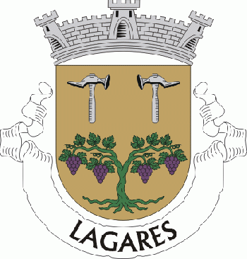 Brasão de Lagares (Felgueiras)/Arms (crest) of Lagares (Felgueiras)