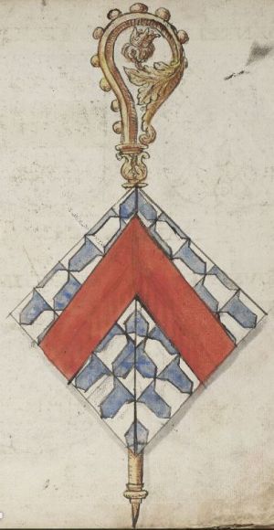 Arms (crest) of Antoinette de Sainzelle