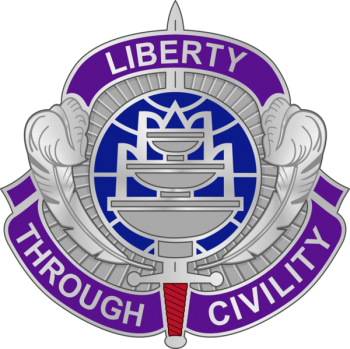 Arms of 436th Civil Affairs Battalion, US Army