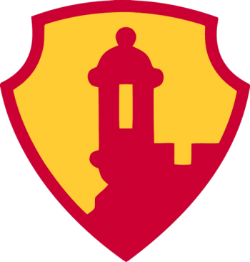 Coat of arms (crest) of the Antilles Command, US Army