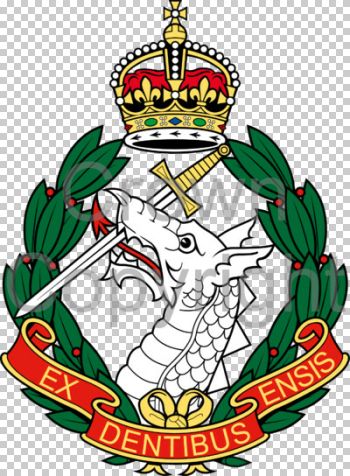 Coat of arms (crest) of Royal Army Dental Corps, British Army