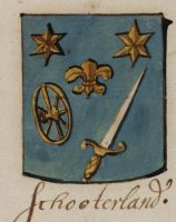 Wapen van Schoterland/Arms (crest) of Schoterland