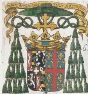 Arms of Henri de Savoie-Nemours