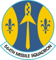 564th Missile Squadron, US Air Force.png