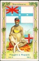 Arms, Flags and Types of Nations trade card Natrogat Neu Süd Wales