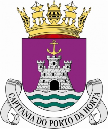Coat of arms (crest) of the Harbour Captain of Horta, Portuguese Navy
