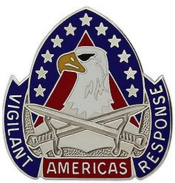 Arms of 410th Support Brigade, US Army