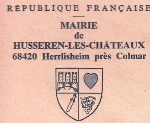 Blason de Husseren-les-Châteaux