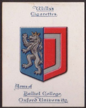 Coat of arms (crest) of Balliol College (Oxford University)